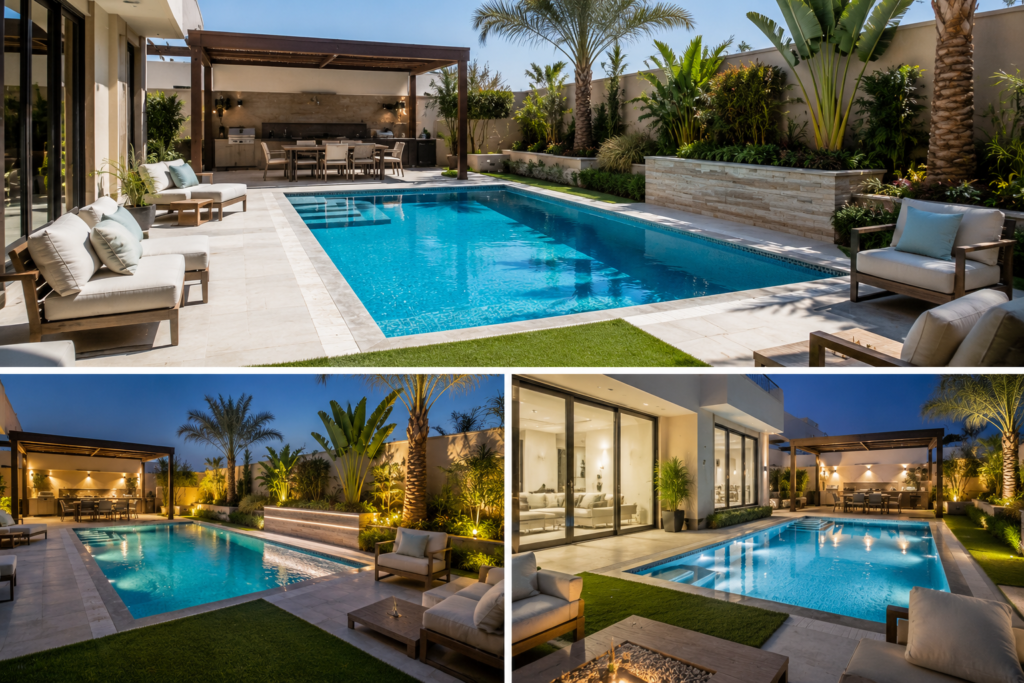 Family Swimming Pool & Outdoor Area — Al Barsha, Dubai