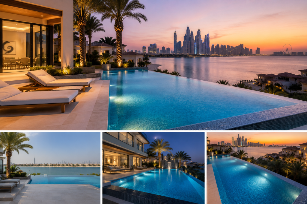 Luxury Infinity Pool — Palm Jumeirah, Dubai